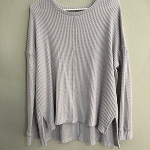 American eagle Waffle knit sweater